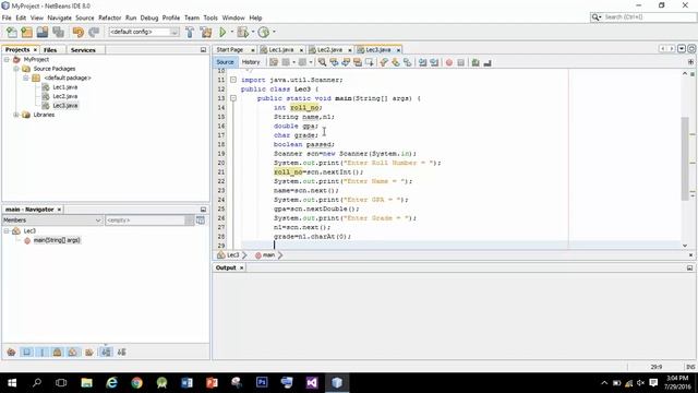 Java Programming in Urdu/Hindi Lec 3 Scanner Input смотреть онлайн