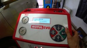 Полная аппаратная замена масла в акпп №625, OPEL CORSA, АКПП AF13, MotulEvo Кстово.