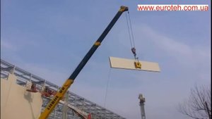 Вакуумный подъемник для сэндвич панелей