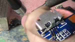 Замена разъема зарядки Микро USB с оторванными контактными площадками