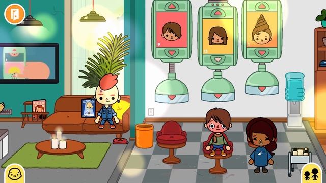 Incident at the hairdresser's #tocalifeworld #tocaboca #tocaworld #токабока смотреть онлайн