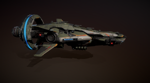 Kyros Destroyer Spaceship в 3D от CGPitbull