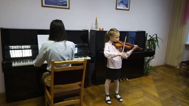 О Ридинг Концерт для скрипки си минор 1 часть Полещук Майя 8 лет смотреть онлайн