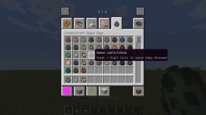 Обзор всех Динозавров [Minecraft]