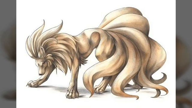 Лиса Ёкай Японская нечисть