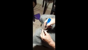 Пошив подошвы унтов.2 часть