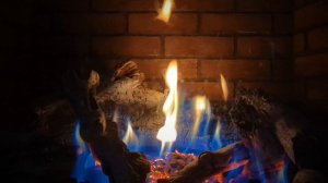 Горит камин 60 минут 1080