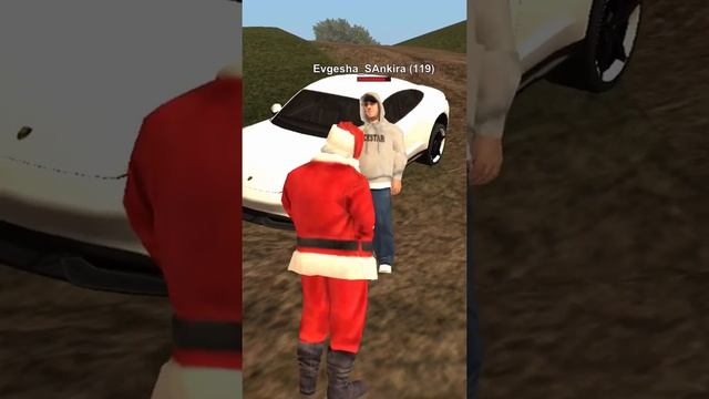 ?Promo: SANTA? ПОМОГ ИГРОКУ на ONLINE RP