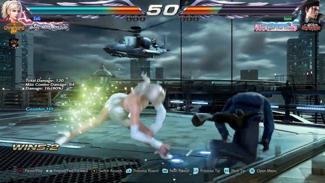Tekken 7 - Lidia dirty perfect with low kicks смотреть онлайн