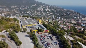 Крым. Ялта с высоты птичьего полёта