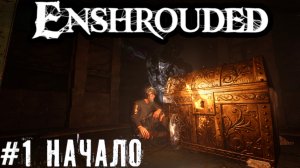 Enshrouded - Начало выживания. Новая песочница прохождение стрим часть #1 #enshrouded