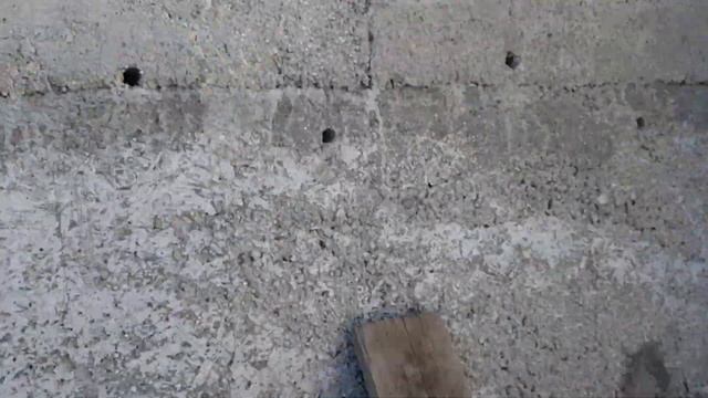 Последний ряд заливки дома из полистиролбетона, под армопояс. смотреть онлайн