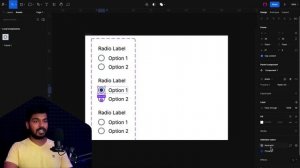 How to Design an Interactive Radio Button in Figma | Beginners Tutorial