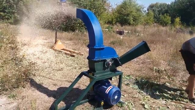Самодельный Щепорез для обзела и веток сечением до (88 см 11Кв) смотреть онлайн