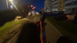 Новый трюк!Стант на велосипеде с одной рукой ?