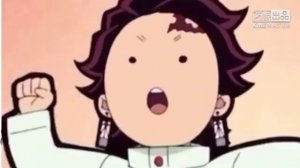 Танджиро Камадо танцует 59 минут 59 секунд под элитную музыку