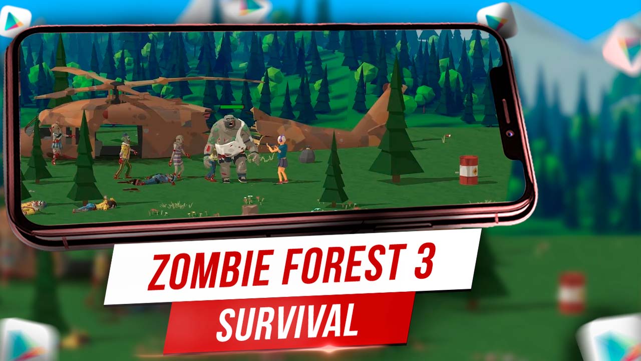 Зомби форест 3. Zombie Forest прокачка. Выживание животных на планете игра на андроид.