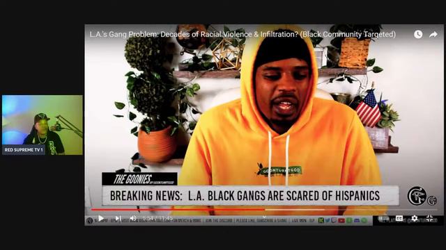 GOON TURNTGOD TALKS ABOUT LA CRIPS & BLOOD BEING SCARED OF MEXICAN GANGS IN CALIFORNIA #nojumper
