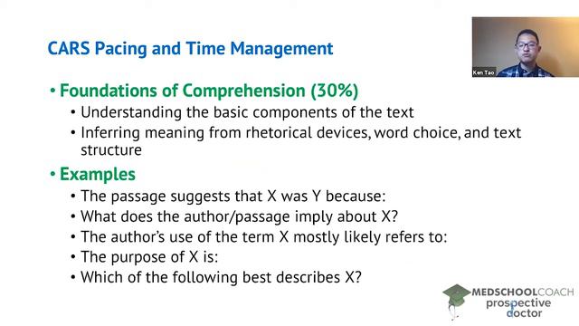 Types of Questions on the CARS Section of the MCAT