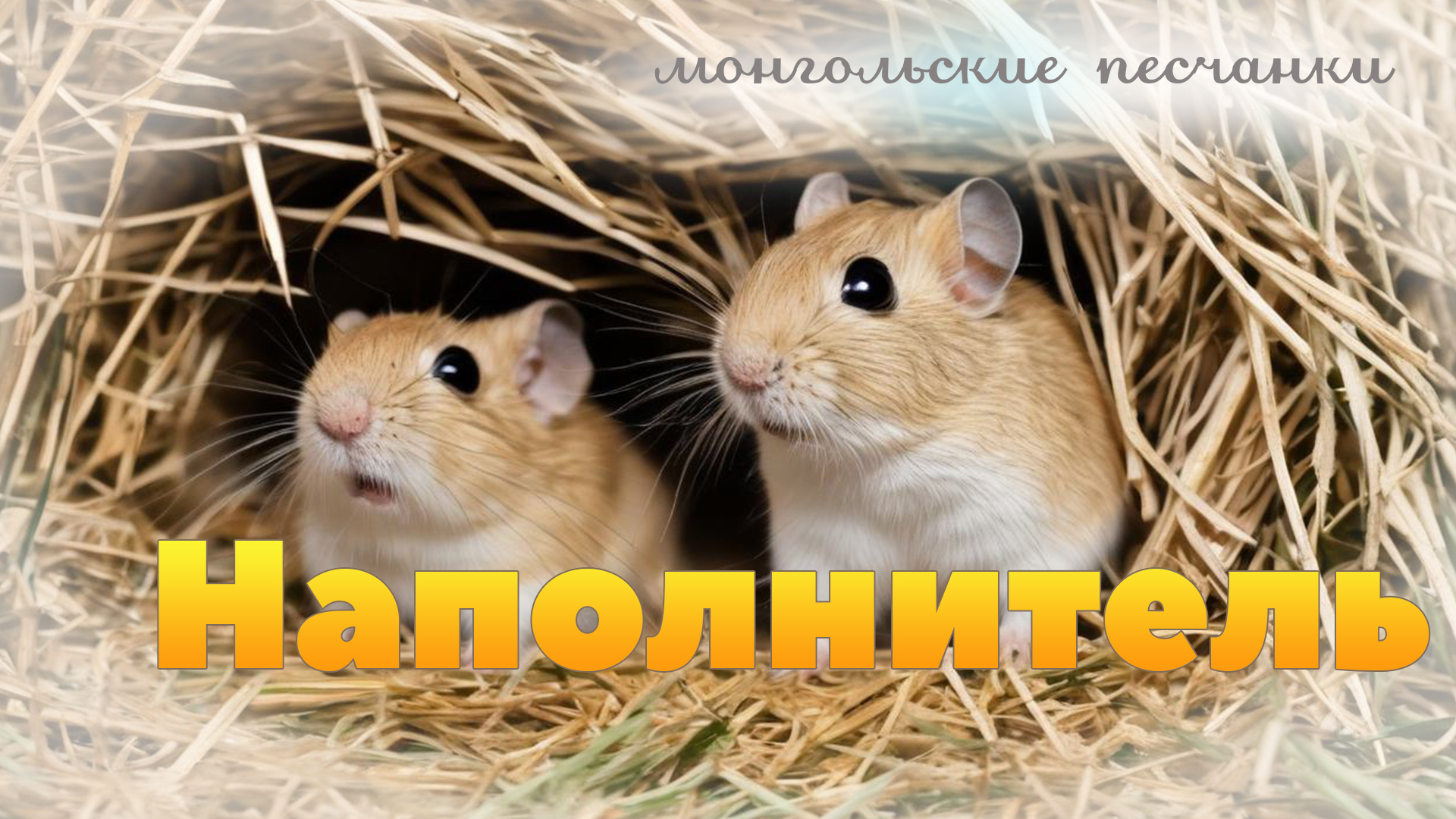 Монгольские песчанки. Наполнитель