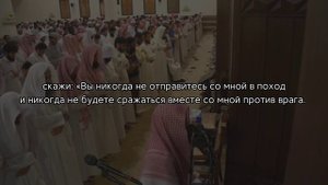 Мухаммад люхайдан, Сура Ат-Тауба (Покаяние) 81-85 аяты