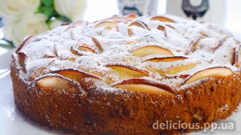 Самый простой рецепт Яблочного Пирога . Быстрый и вкусный пирог с яблоками