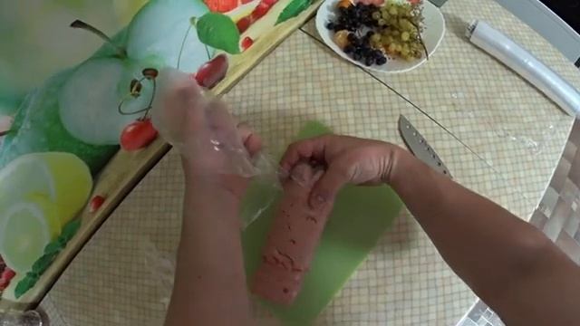 Колбаса из кролика. Простой рецепт приготовления.