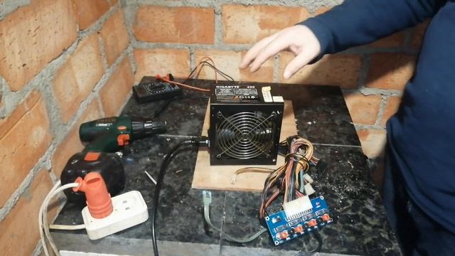 Делаем универсальный блок питания из компьютерного БП при помощи платы с AliExpress смотреть онлайн