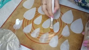 Самый Простой ЦВЕТОК ИЗ ВАФЕЛЬНОЙ БУМАГИ. ВАФЕЛЬНЫЙ ЦВЕТОК. Вкусняшки Дома с Аллой.