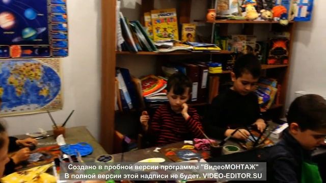 Дети рисуют ёжика. Урок в студии "Палитра" ЛОКдо "Страна знаний" г. Лабинск смотреть онлайн