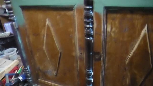 Восстановление старого буфета
