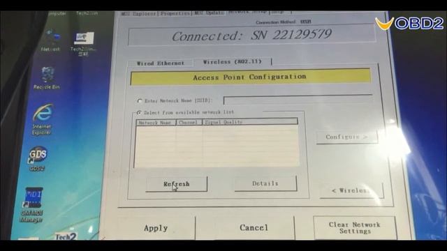 How to Configure Wireless for GM MDI Diagnostic Tool--UOBD2 смотреть онлайн