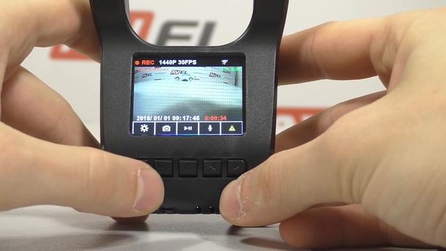 Обзор 2K 2560x1440 видеорегистратора скрытой установки с экраном, GPS и Wi-Fi AVS400DVR (#120)