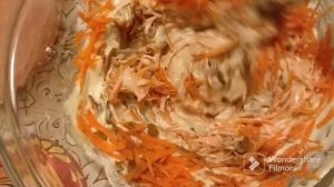 Морковный кекс.
