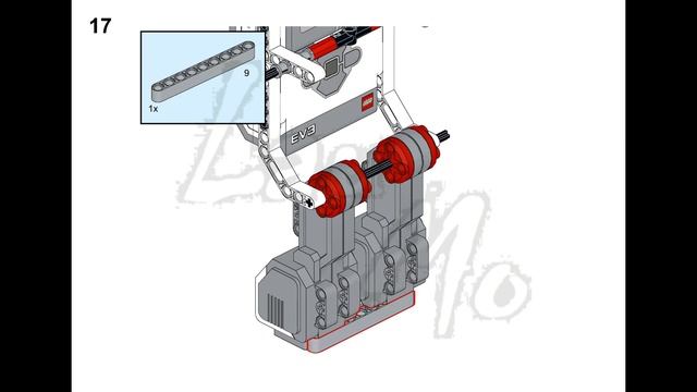 #14【Lau Mo】LEGO EV3 Robot《Hanging Horizontal Bar Robot 鋼彈盪單槓》building instructions of 45544 Core Se смотреть онлайн