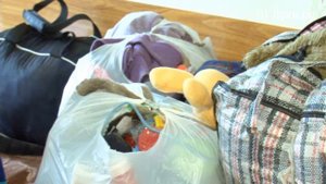 Беженцы с юго-востока Украины, прибывшие в Великие...