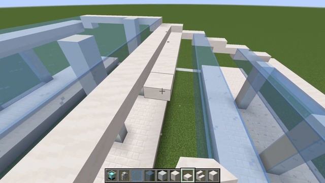 Minecraft Tutorial: How To Make A Modern Train Station "2023 City Builds" смотреть онлайн