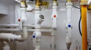 Монтаж настенного газового котла