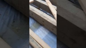 Каркасный дом.Нюансы  потолочных лаг и пола