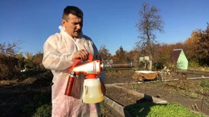 Уничтожение вредителей генератором горячего тумана