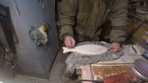 Доска для подачи рыбы или как сделать презент при цейтноте