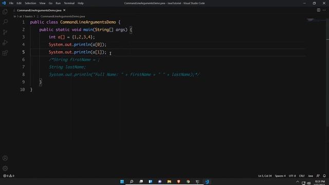 Command Line Arguments in Java | Java Tutorial For Beginners | How to Pass Command Line Arguments
