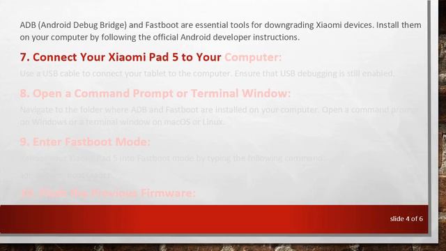 A Guide to Downgrading Xiaomi Pad 5: Step-by-Step Instructions смотреть онлайн