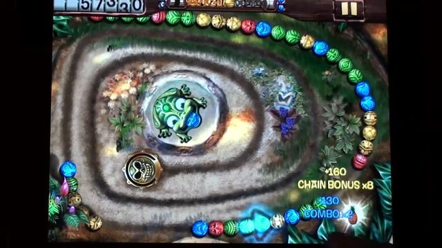 Zuma's Revenge! геймплей (gameplay) ios смотреть онлайн