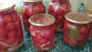 помидоры черри маринованные