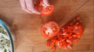 Как Нарезать Помидор, Правильная нарезка Помидора, Нарезанные Томаты