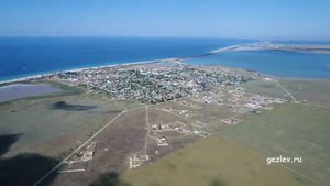 Побережье вблизи села Штормовое Сакского района Республики Крым