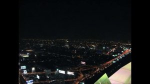 БАНГКОК. Вид с крутящейся смотровой площадки отеля Baiyoke Sky.