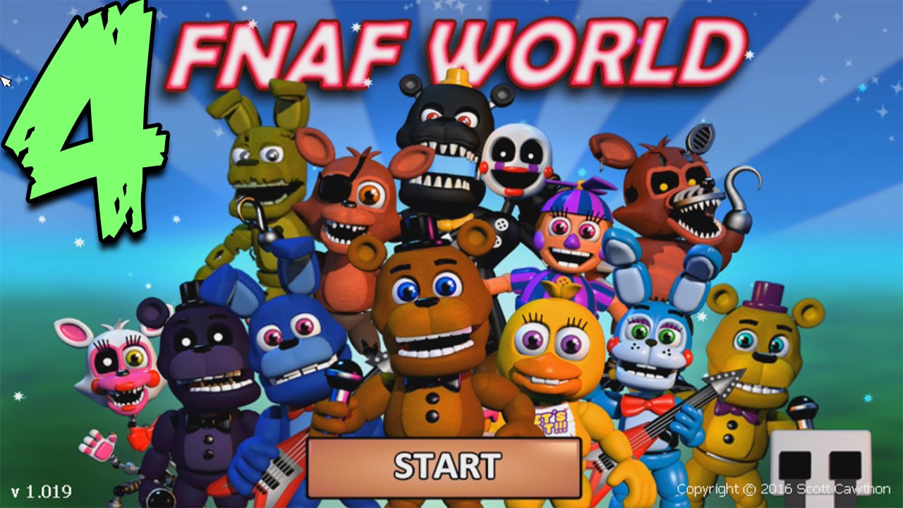 FNAF WORLD ПРОХОЖДЕНИЕ - ИГРА ПОКАЗАЛА УЖАС! #4