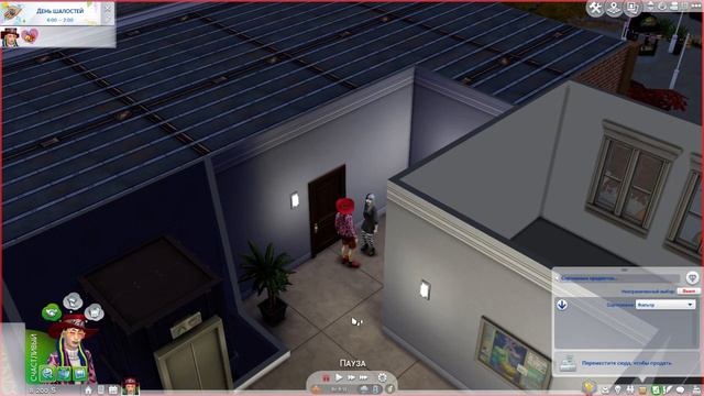 Sims 4 Малкавиан. Эпизод 5/1: Скрипочка!!! смотреть онлайн